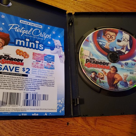 Mr Peabody and Sherman DVD - Picture 3 of 3